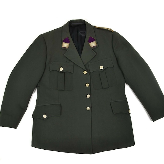 Genuine Austrian army uniform Formal jacket grey … - image 10