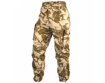 Genuine British army combat trousers Desert military pants windproof NEW