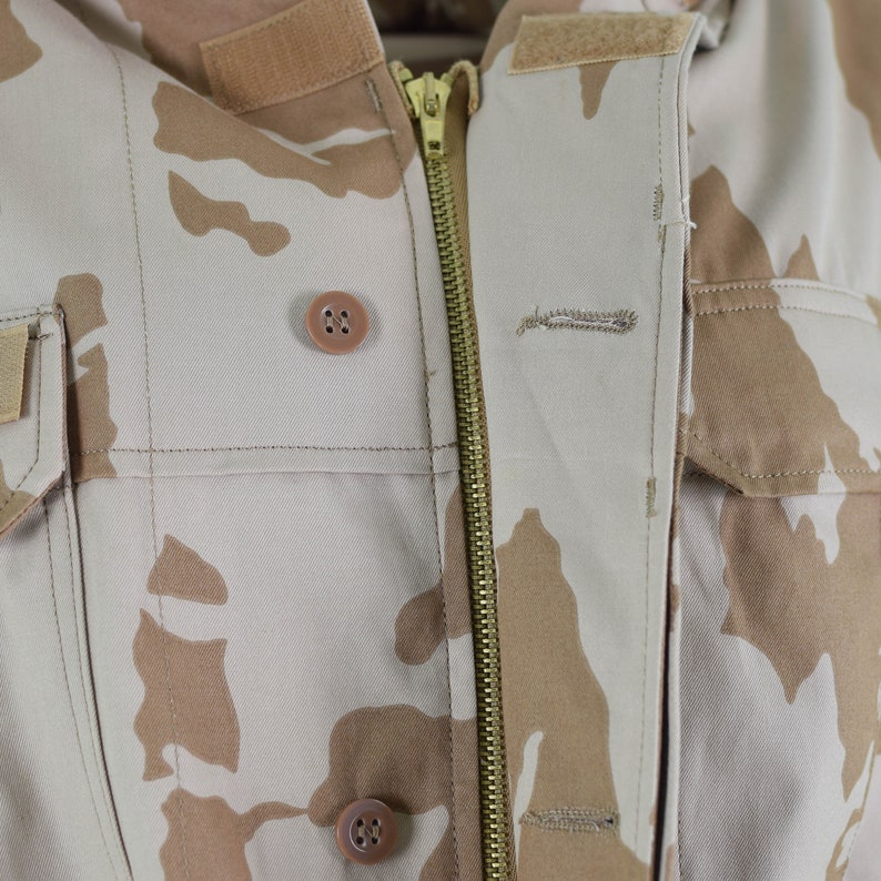 Original Czech army parka windproof jacket BDU desert camo military surplus NEW