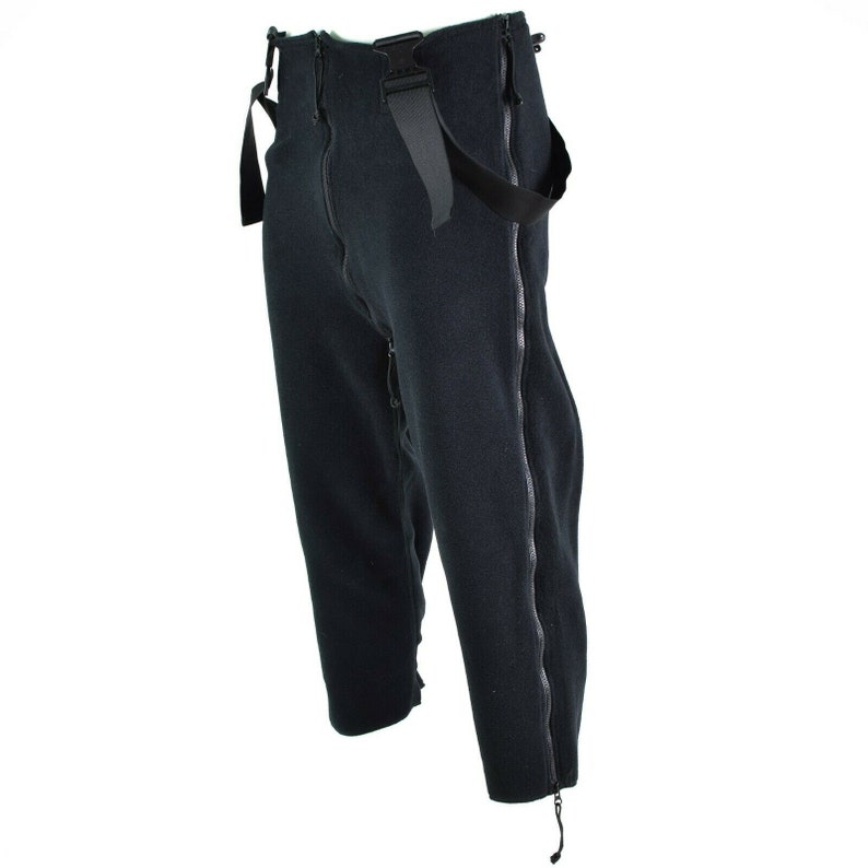 US Army Pants Thermal Black Extreme Cold Weather Trousers Etsy