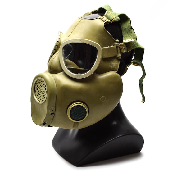 Pologne Masque à gaz militaire MP-4 Véritable produit chimique