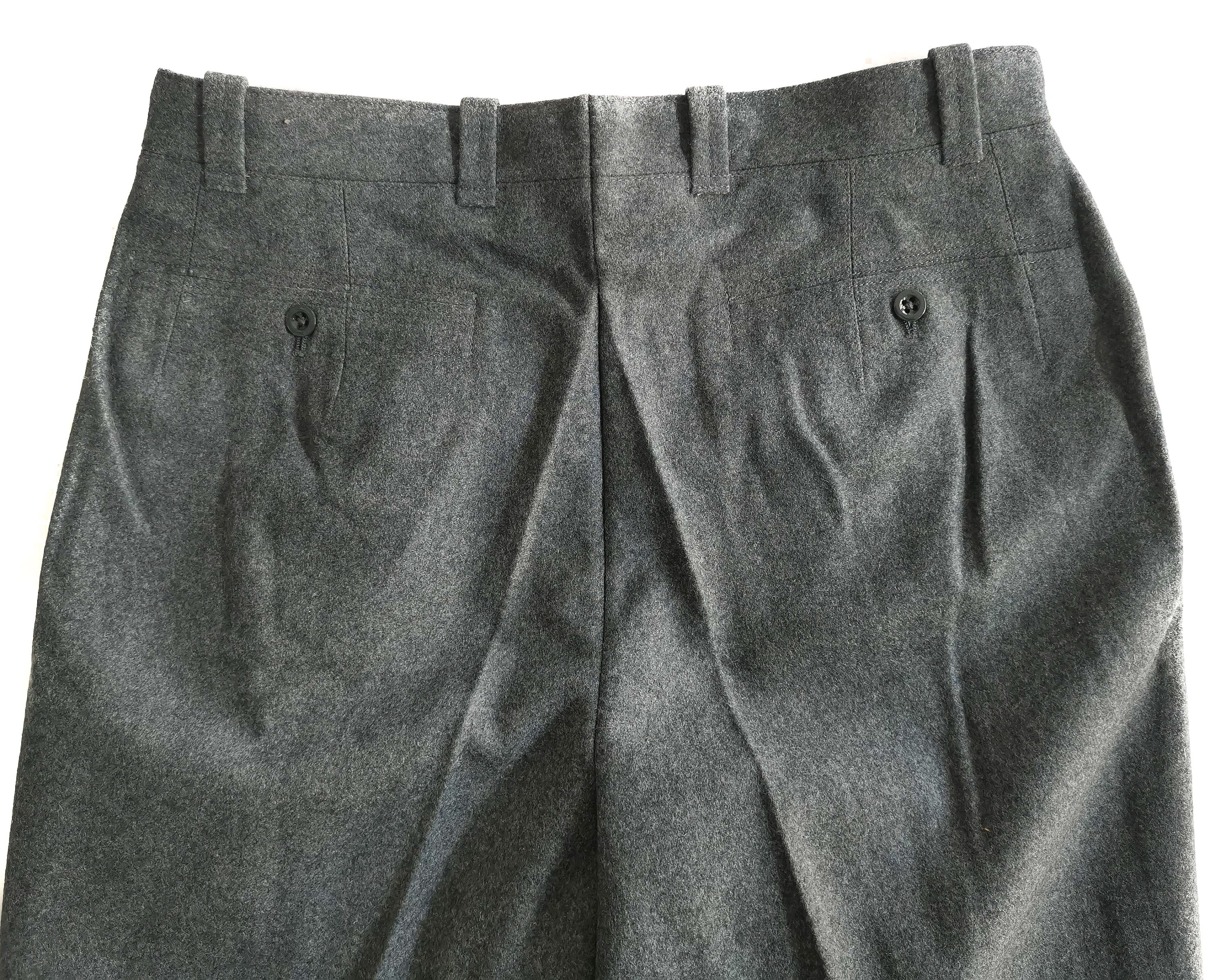 wool army pants