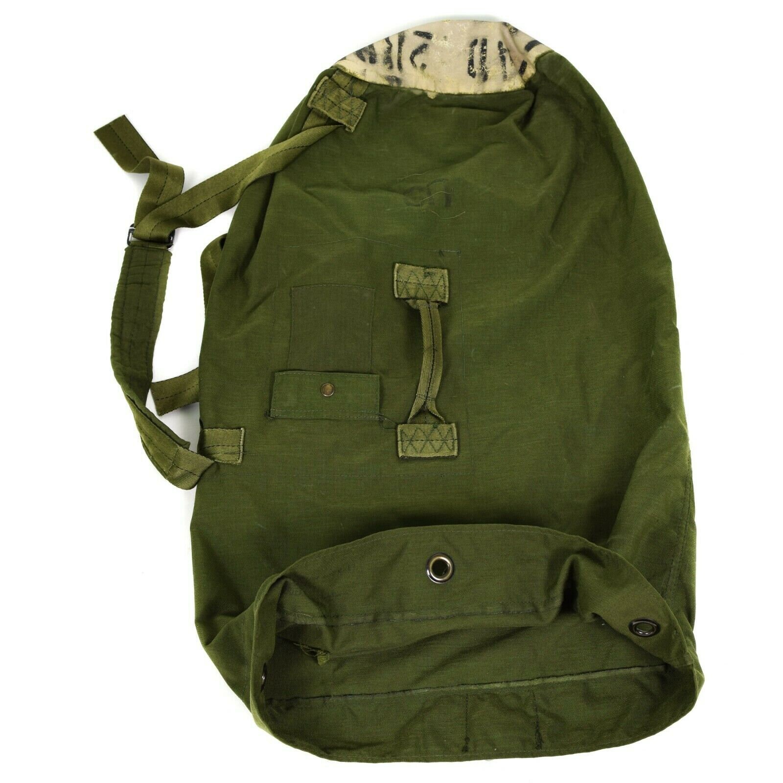 Genuine US Army Duffel Bag Large Military Olive Green Sack Etsy