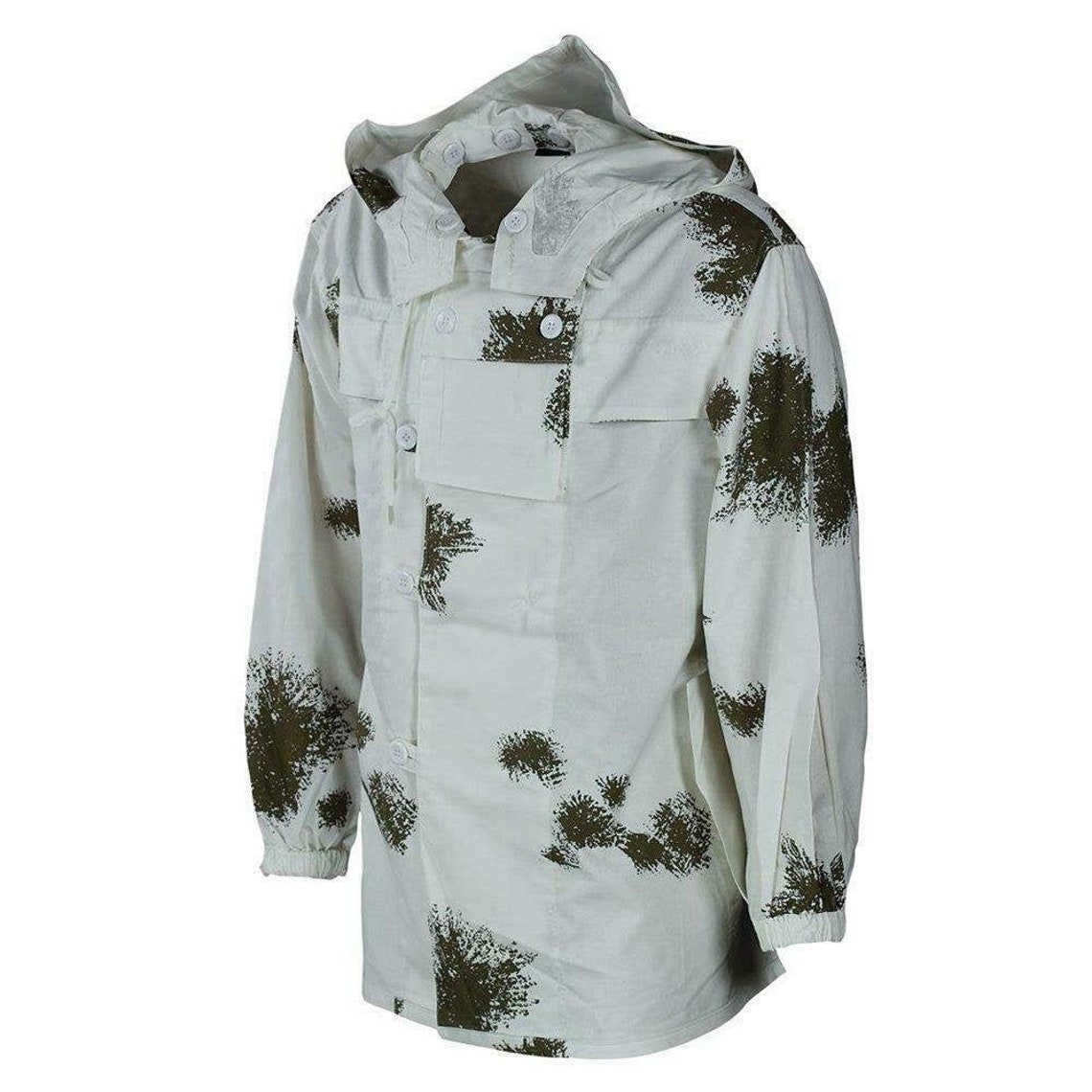 Genuine German Army Snow Camo Combat Jacket Winter Parka Smock Etsy UK