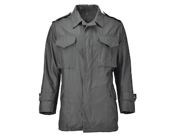 Genuine Greek Army M65 unlined jacket grey work uniform military surplus NEW