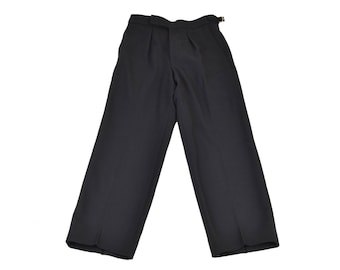 Original British Army royale navy class 1 pants dress black formal trousers NEW