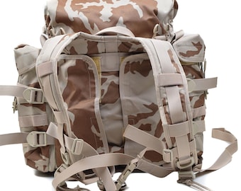 Original Czech Republic military molle backpack desert camouflage 30l quick release buckles