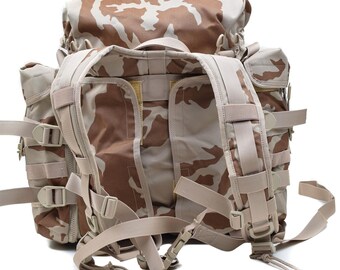 Original Czech Republic military molle backpack desert camouflage 30l quick release buckles