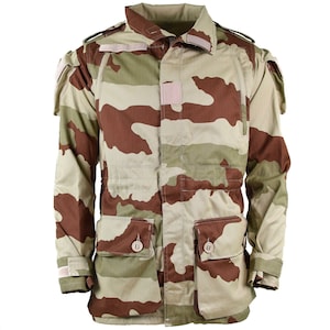 Genuine French army parka Feline T4 S2 combat jacket Desert camo France military
