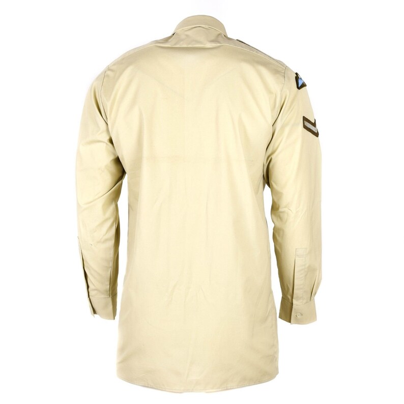 Original British Army Khaki Shirts Military Surplus Issue Etsy