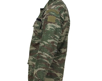 Camicia Dell'esercito Greco Originale Campo Militare BDU Giacca - Foto 9