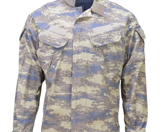 Genuine Turkish Military Uniform Jacket Air Force Durable RipStop M2018 Camo