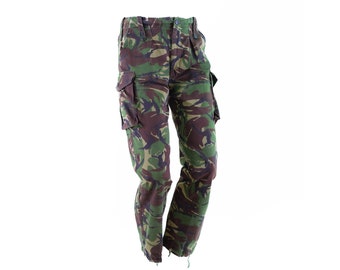 Original British army pants temperate DMP woodland combat BDU trousers surplus