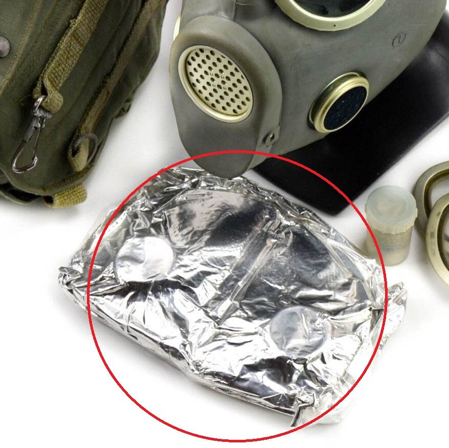 changing gas mask filters changing gas mask filters