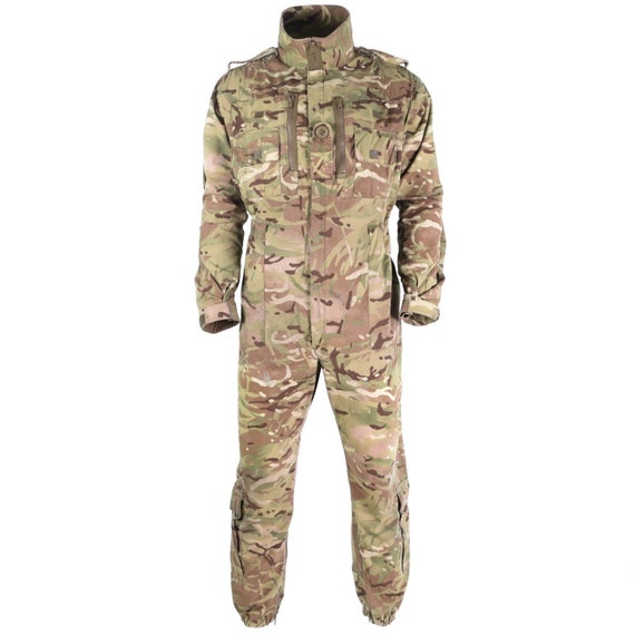 camouflage coverall