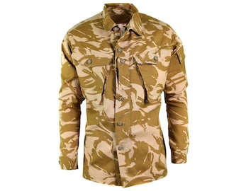 Original British army military combat Desert camo jacket Fire Resistant shirts