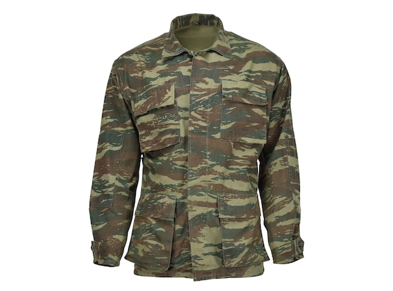 Genuine Greek Military Jacket Durable Field Tactical Combat