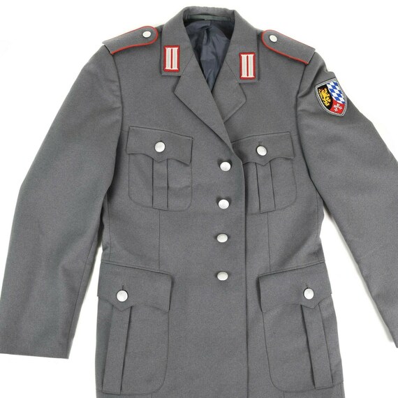 Original German Army Marines Dress Jacket Black Navy Formal 