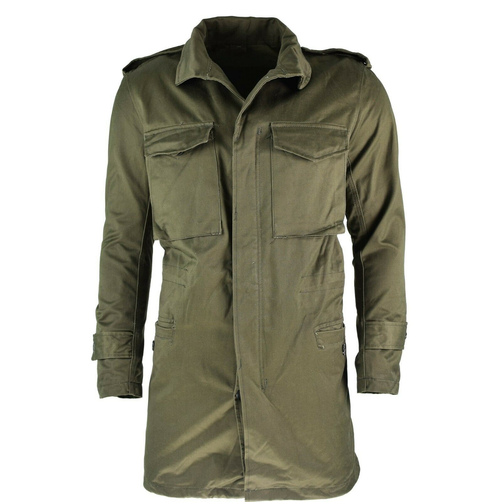Original Greek army M43 jacket Olive military parka field combat coat