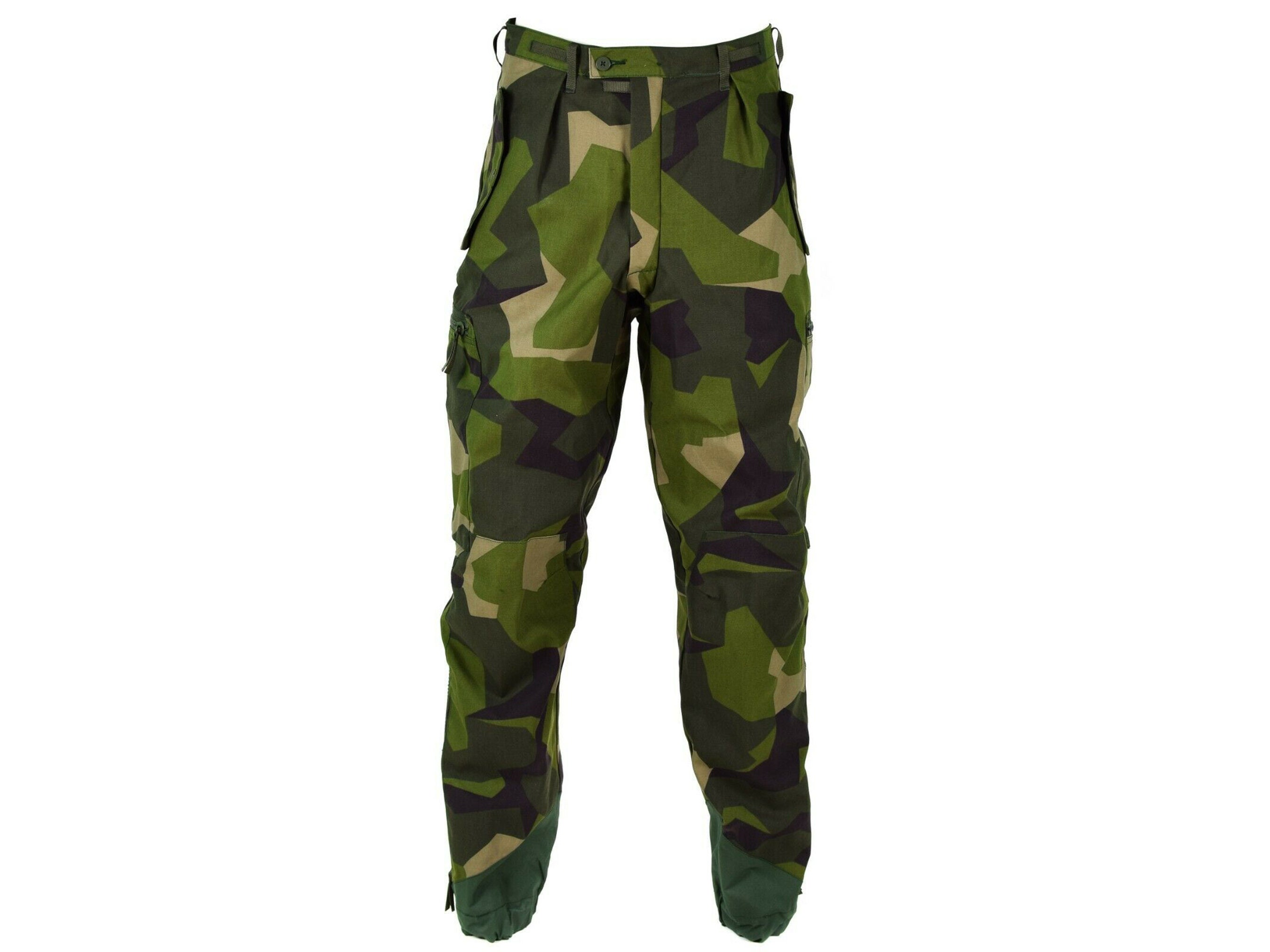 Original Swedish army M90 pants splinter camouflage field combat ...