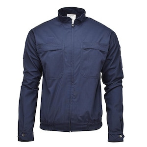 Genuine French military police sports jacket elastic waist sportswear shirt blue