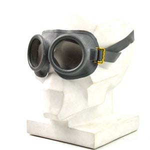 Vintage NATO round army goggles eye protection glass eyewear military surplus NEW