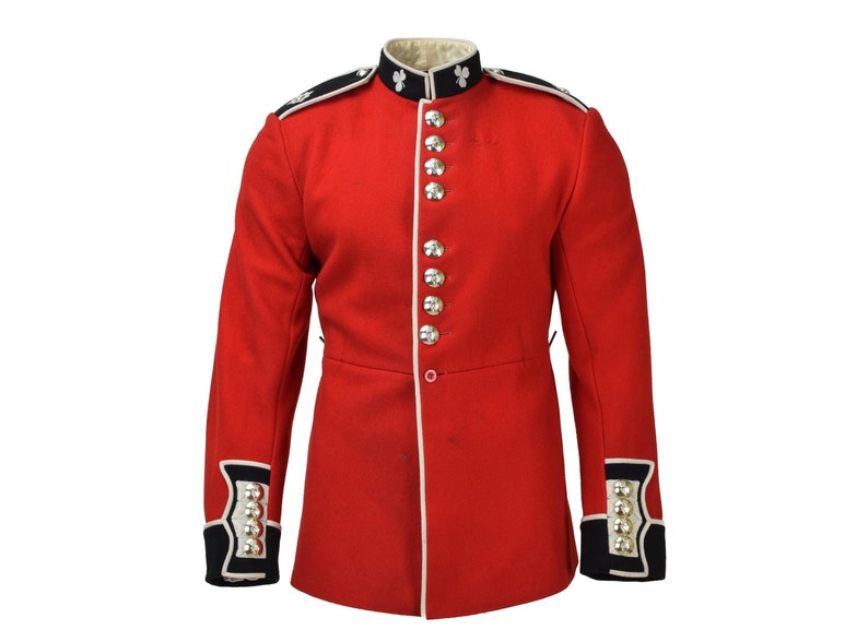 Echte britische Armee Jacke Uniform Tunika rotes Kleid Scarlet Rettungsschwimmer Kavallerie Bild 1