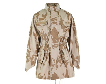 Original Czech army parka windproof jacket BDU desert camo military surplus NEW