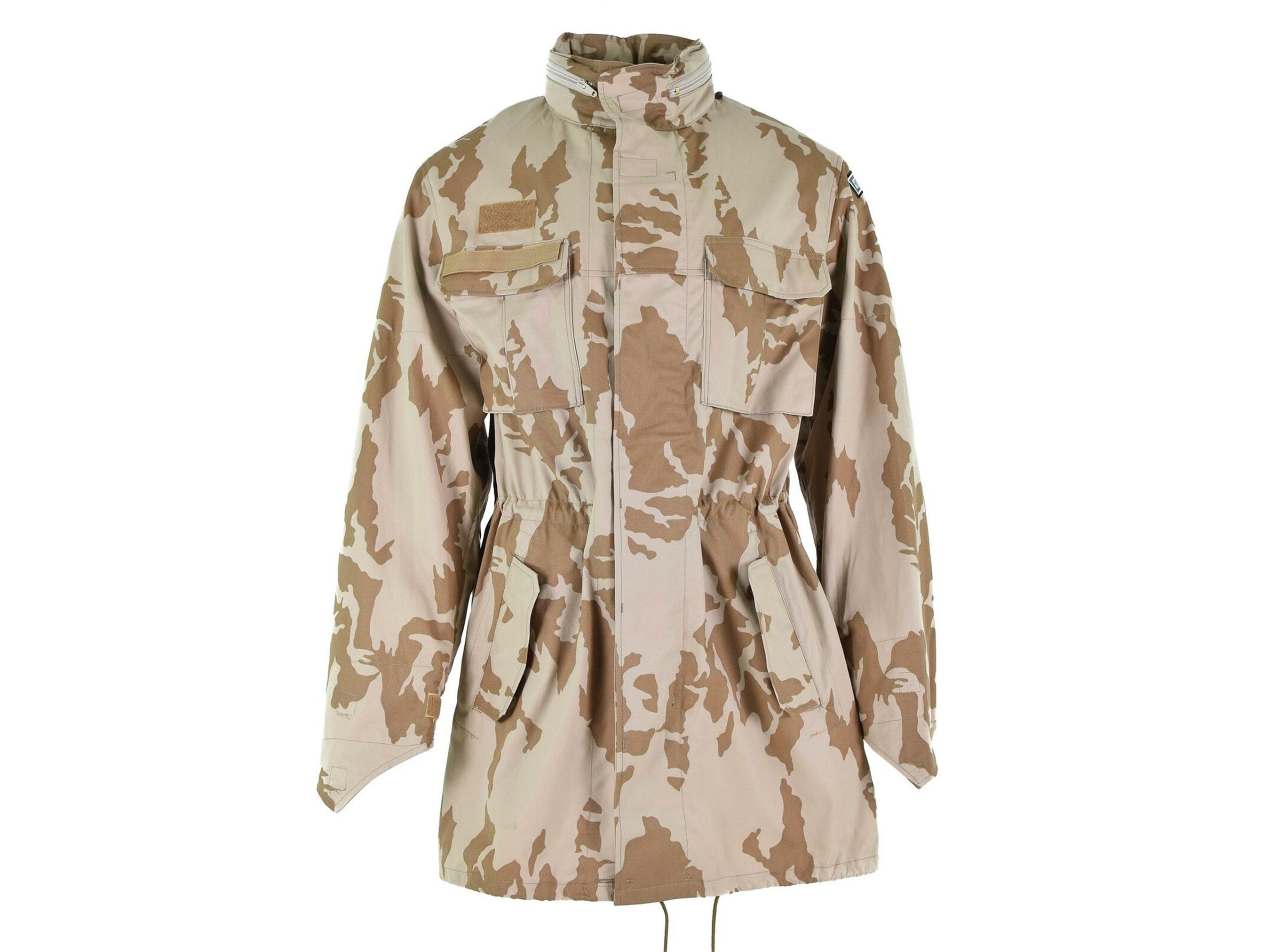 Original Czech army parka windproof jacket BDU desert camo military surplus  NEW