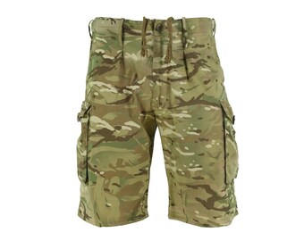 Genuine British army military combat MTP camouflage shorts military bermuda