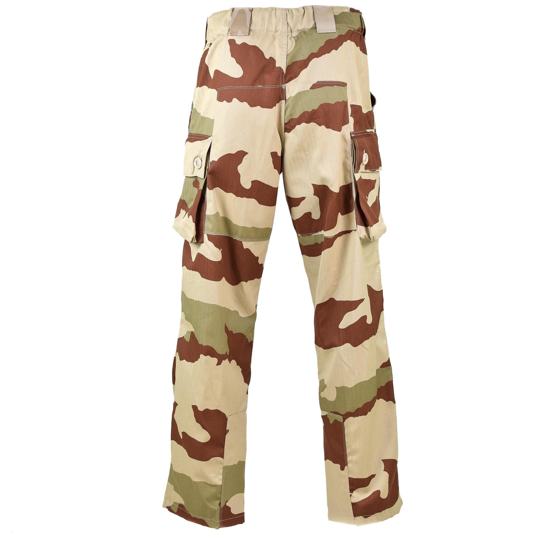 Genuine French Army combat pants military FELIN CCE camo T4 trousers Ripstop
