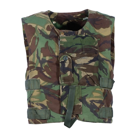 暮らしに便利なアイテム Original British Vest Cover Flak Camo DPM Military トップス