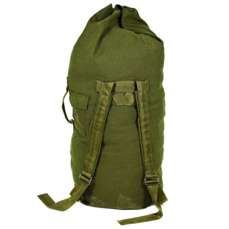 Genuine US Army Duffel Bag Large Military Olive Green Sack Etsy Australia