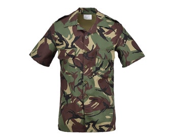 Original Botswana Military woodland combat short sleeve shirts lightweight NEW