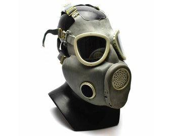 Máscara de gas militar de Polonia MP-4 Producto químico respiratorio genuino Gris Oliva OD NUEVO Máscara facial excedente coleccionable Decoración de disfraces de Halloween