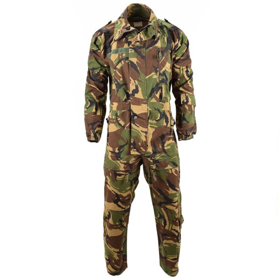 Genuino mono cisterna holandés traje militar mono de camuflaje mono general  NUEVO -  México