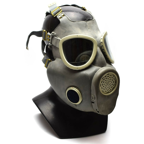 Pologne Masque à gaz militaire MP-4 Véritable produit chimique respiratoire  gris olive OD NOUVEAU masque facial en surplus de collection Déguisement  d'halloween -  Canada