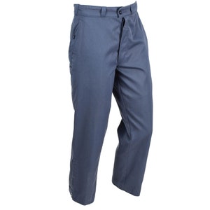 Genuine Swiss Civil Defense Trousers Blue Pants Combat Switzerland Military