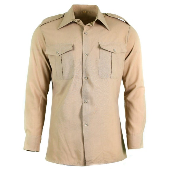Genuine French Army Shirt Fatigue Dead 