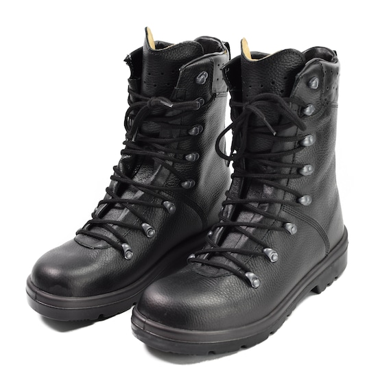 Comprar Botas alemanas militares de cuero hombre ¡OFERTAS!