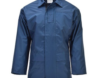 Original British Military Rain Jacket Waterproof Breathable Front Pockets New