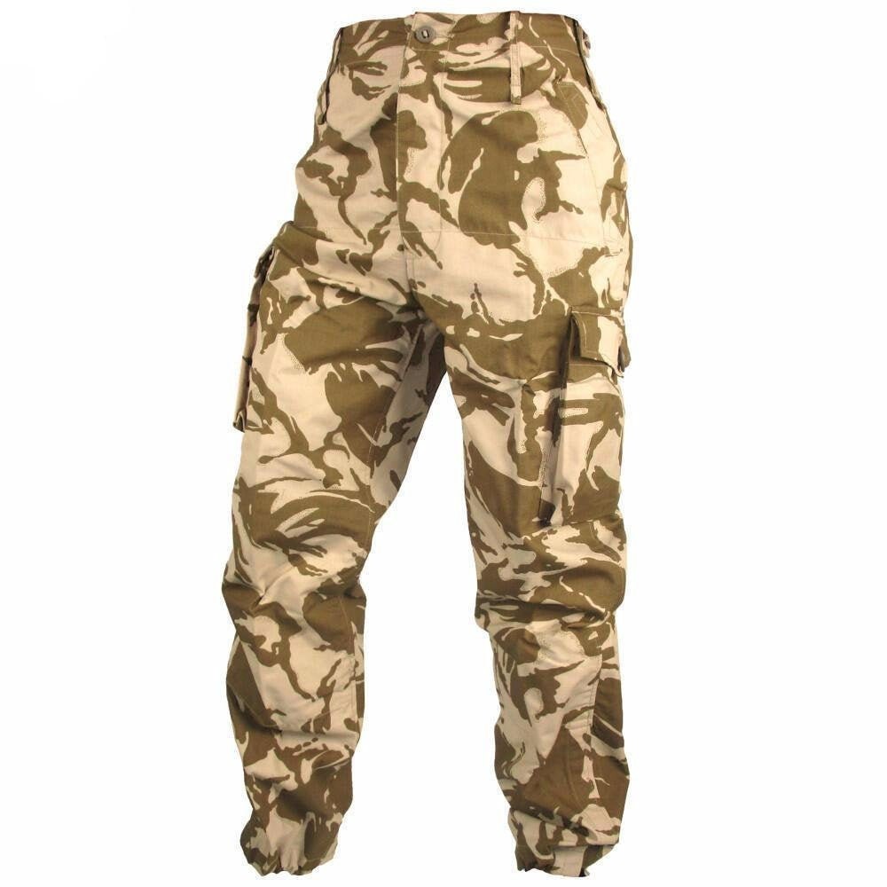 Genuine British army combat trousers Desert military pants windproof NEW