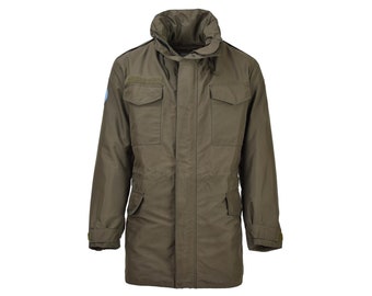 Original Austrian military Gore-Tex parka w liner rain jacket casual formal