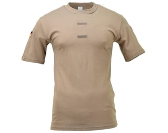 Genuine German Military short sleeve shirts tropical chest hook & loop patch NEW