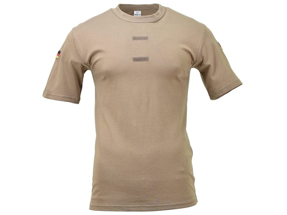 Genuine German Military short sleeve shirts tropi… - image 1
