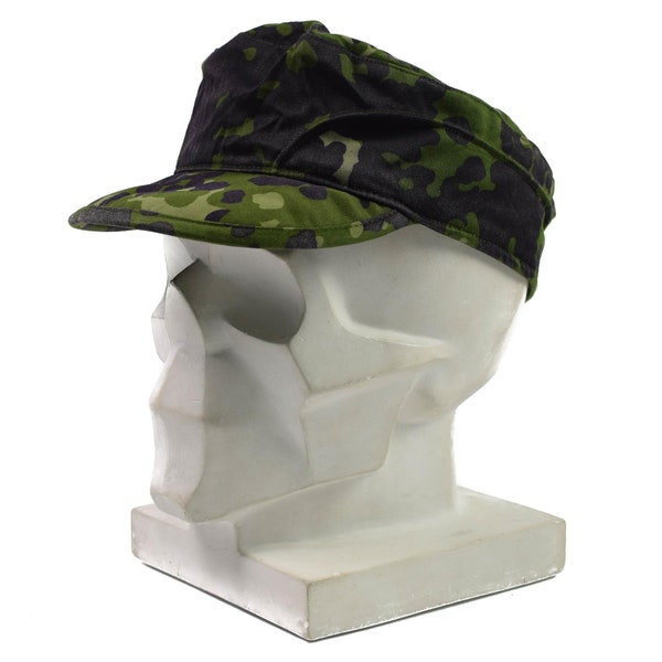 Genuine Danish Army field cap Military M84 Flecktarn Camouflage jungle summer hat