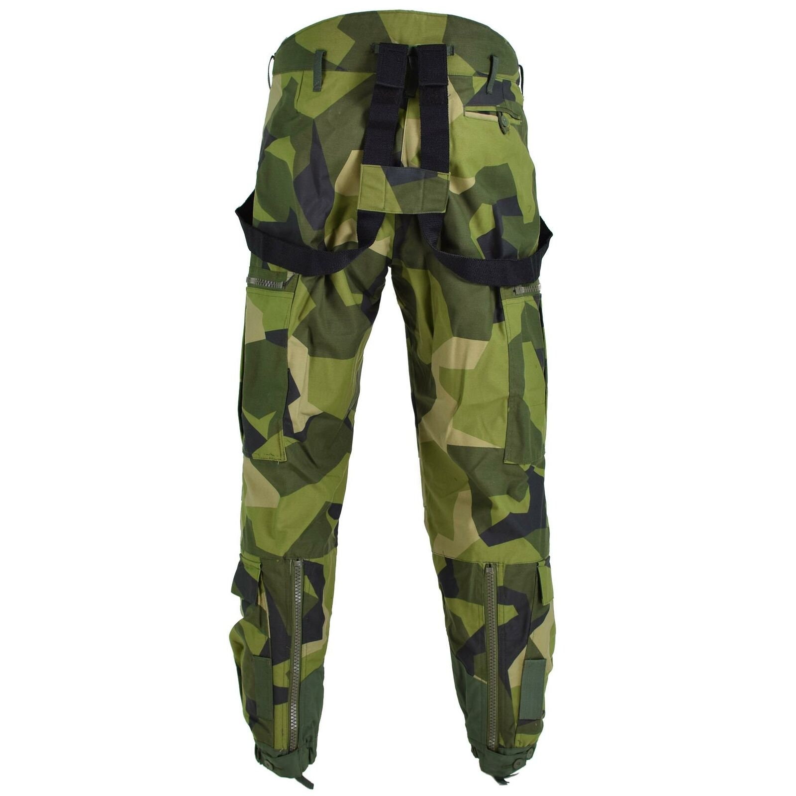 Original Swedish thermal tanker pants M90 splinter camouflage BDU ...