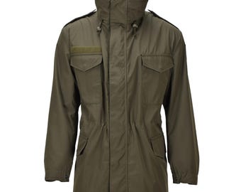 Original Austrian Military M65 Combat Jacket Waterproof Sympatex Membrane Olive