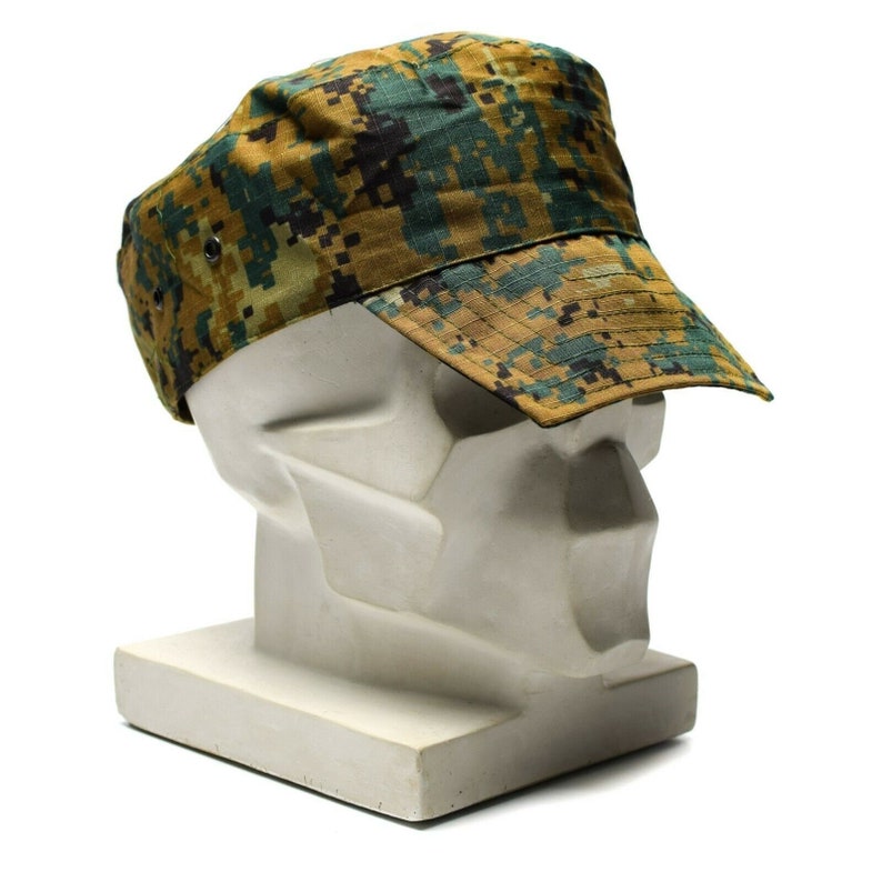 Original Guinea-Bissau Army Ripstop Camo Pants - Men's Military Surplus Cargo (Multicolor, Multiple Sizes)