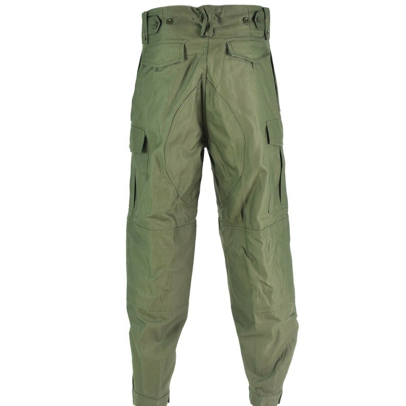 Original Belgian army field combat pants M64 olive green | Etsy